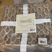 20"x20" Oversize Boho Living Jada Pillow Covers Set Of 2. Nib
