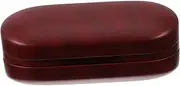 [TOVINANNA] Double Eyeglasses Case Dual Sided Hard Shell Holder for Two Frames Portable Storage Box for Glasses and Sunglasses Elegant Design for Men and Women