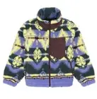 Wrangler Sherpa Jacket Women’s Small Aztec Navajo Heavy Teddy Bear Full Zip