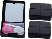 [TOBBOMEY] DIY Eye Companion Box Sets Travel Case Kit Safe Material Protect Your Contacts