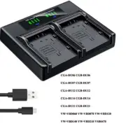 USB Battery Charger For Panasonic NV-GS10 GS17 GS21 GS22 GS26 GS27 GS28 GS30