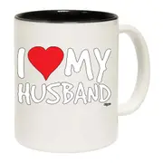 Love Heart My Husband Mug Cup