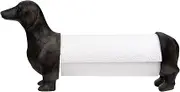 Creative Co-Op Dachshund Dog Paper Towel Holder Entertaining Tools, Bronze