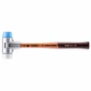 HALDER 30mm 120g Rubber Mallet TPE/Superplastic Tips Wood Handle 3117.03