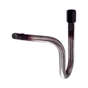 Riegler 102675 Syphon in U Shape, Connection Taps, G 1/2, CrNi Steel 1.4571