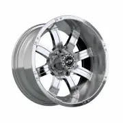GTW Tempest Golf Cart 14x7 Aluminum Wheel | 3:4 offset (ET-.25) |Each