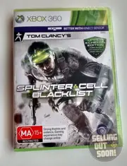 Splinter Cell 6 Blacklist Upper Echelon Edition RARE, ANZ (Xbox 360) and (Xbox One)