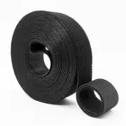 1"x16' Double Sided Hook & Loop Straps for Bundling Fastening Storage Organizer