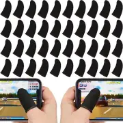 Jiuguva 120 Pcs Finger Sleeve for Gaming Anti Sweat Game Controller Thumb Sle...