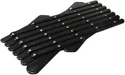 DECOMELODY 1pc Pet Fence Cooling Extra Tall Gate Pet Cages for Dogs Truck Window Pet Gate Window Gate Outdoor Fence Pet Enclosure Barrier Pet Window Guard Portable Fence Black Pp