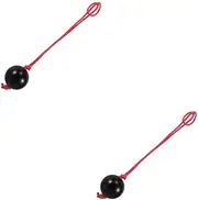 SUPVOX 2pcs Essential Arborist Gear Tree Climbing Sphere Rigging Block Ball Hanging Hold Rock Climbing Tree Kit for Safety Efficiency