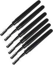 OSOLADY 6Pcs Eyelash Brush with Lid Eyebrow and Eyelash Wand Applicators for Women Safe and Makeup Tools for Precise Application and Separation of Lashes and Brows