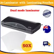 New A4 Laminator Machine 50 Laminating Pouches Paper Cutter Corner Rounder