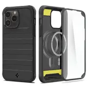 SPIGEN iPhone 14 Pro Max Case, 6.7 Inch 2022 Genuine Spigen Geo Armor MagFit 360 Magnet MagSafe Cover for Apple