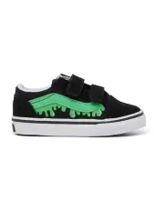 [Vans] Old Skool Glow Slime Infant Sneakers in Black