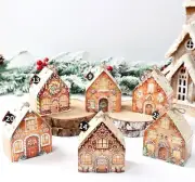 DIY Christmas Advent Calendar 2024 - Empty Christmas Advent Calendar House Boxes