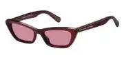 New Marc Jacobs Sunglasses - MARC499/S S93- Red/Burgundy (51-19-145)