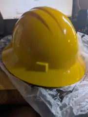 ERB SAFETY 19432 Hard Hat,Type 1, Class C,Ratchet,Yellow 53EA73