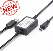 USB Power Supply Adapter Charger Cord for Sony AC-L15 AC-L15A AC-L15B AC-L15C
