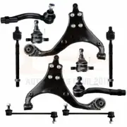 For 2005-2009 Hyundai Tuscon 10pcs Front Lower Control Arms Inner Outer Tie Rods (for: Hyundai)