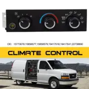 FOR 08-20 CHEVY EXPRESS 3500 2500 1500 A/C HEATER CLIMATE TEMPERATURE CONTROL