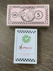 New Monopoly Pizza Game 2018 replacement parts MONEY, Deeds, Community Chance
