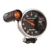 Autometer Sport-Comp Tachometer Pedestal Mount With Shift Light - 8,000 RPM, 5 Inch, AU3905