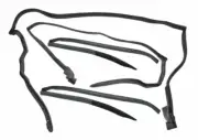2xPillar Post Seals L+R w/ 2xLower Door Seals L+R for MERCEDES 350SL 380SL 450SL