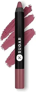 SUGAR Matte As Hell Crayon Lipstick - 07 Viola (Mauve Nude)