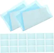 FONDOTIN 20pcs Disposable Changing Pad Dog Training Pads Pee Pads for Dogs Cat Pee Pad Pee Mats for Dogs Washabale Pee Pad for Dogs Puppy Training Pads Dog Pee Pad Sky-Blue Non-Woven Fabric