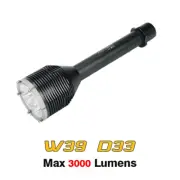 Archon W39 D33 Scuba Diving Flashlight LEDs 3000 Lumens Dive Torch