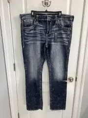 NEW AFFLICTION $135 MENS GAGE FLEUR SLIM JEANS IN GLENDALE SZ 40