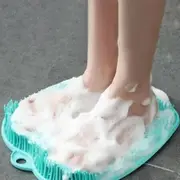 Foot Scrubber Shower Massager Cleaner Acupressure Mat Non Slip Suction Cups Circulation Exfoliation Relaxing Bath