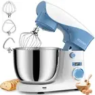 Stand Mixer, 6.5 QT 10 Speeds Tilt-Head Electric Stand Mixer, 3-In-1 Kitchen ...