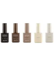Aprs Nail Unisex 0.5oz French Manicure Gel Cairo Ombre Set