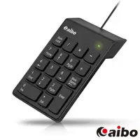 在飛比找ETMall東森購物網優惠-(2入組) aibo KBM1 USB薄型巧克力數字鍵盤