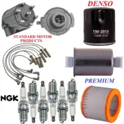 Tune Up Kit Filters Cap Wire Plugs For OLDSMOBILE CUTLASS CIERA V6 2.8L; FI 1986