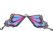 ANDRESLAD Butterfly Shawl Cape for Gradient Butterfly Wing Costume for Halloween Lightweight and Comfortable Fairy Prop for Dress Up and Cosplay