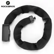 ROCKBROS 97cm Motorcycle Bike Lock Heavy Duty Bold Bicycle Chain Lock 2 Keys
