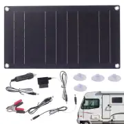 100W 12V Solar Panel Trickle Charger Battery Maintainer Boat Kit Portable Car RV