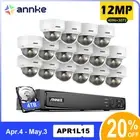 ANNKE 12MP 16CH NVR PoE Security Camera System Home Outdoor Color Night Vision