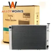 3Row Aluminium Radiator Fit Holden WB Statesman V6 Chev Motor Engine AT MT PF01