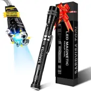 Magnetic Pickup Tool with Telescoping Magnet Flashlight LED Lights & 22 Inches E