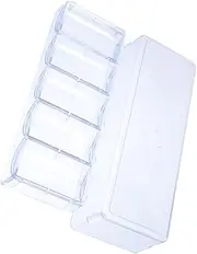 GETAJGHSD Professional Multi Function Poker Chip Tray Storage Box with Compartments Holds Chips for Nights
