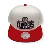 Mitchell & Ness Los Angeles Clippers Fresh Crown Adjustable Snapback Hat Cap