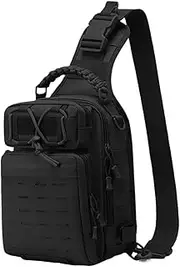 Fishing Backpack with Rod Holder, Portable Reflective Tackle Backpack, Outdoor Fish Equipment, Oxford Fabric Storage Pack for Canoeing, Kayaking, Trip, Camping
