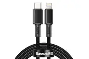 Baseus 20W USB Type-C To Lightning PD Fast Charger Charging Cable Tungsten Cord For iPhone iPad