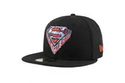Superman Man of Steel Logo New Era 59Fifty Fitted Hat