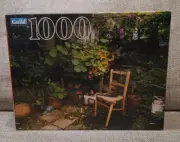 Guild 1000 Piece Jigsaw Puzzle My Corner Garden Hasbro 2000 USA Brand New