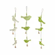 Set 3 Asst String of Hanging Birds 12x65cm